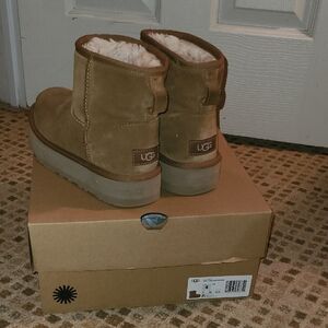 UGG Classic Brown Sheepskin Boots